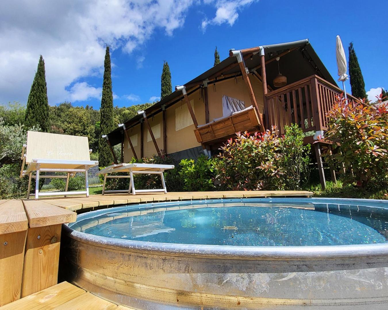Hotel Glamping Le Tegole Riparbella Exterior foto